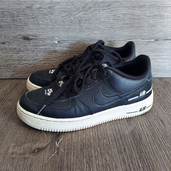 Nike Air Force LV8 3 Black GS Shoe Size 7Y CJ4092-001 - Picture 4 of 10